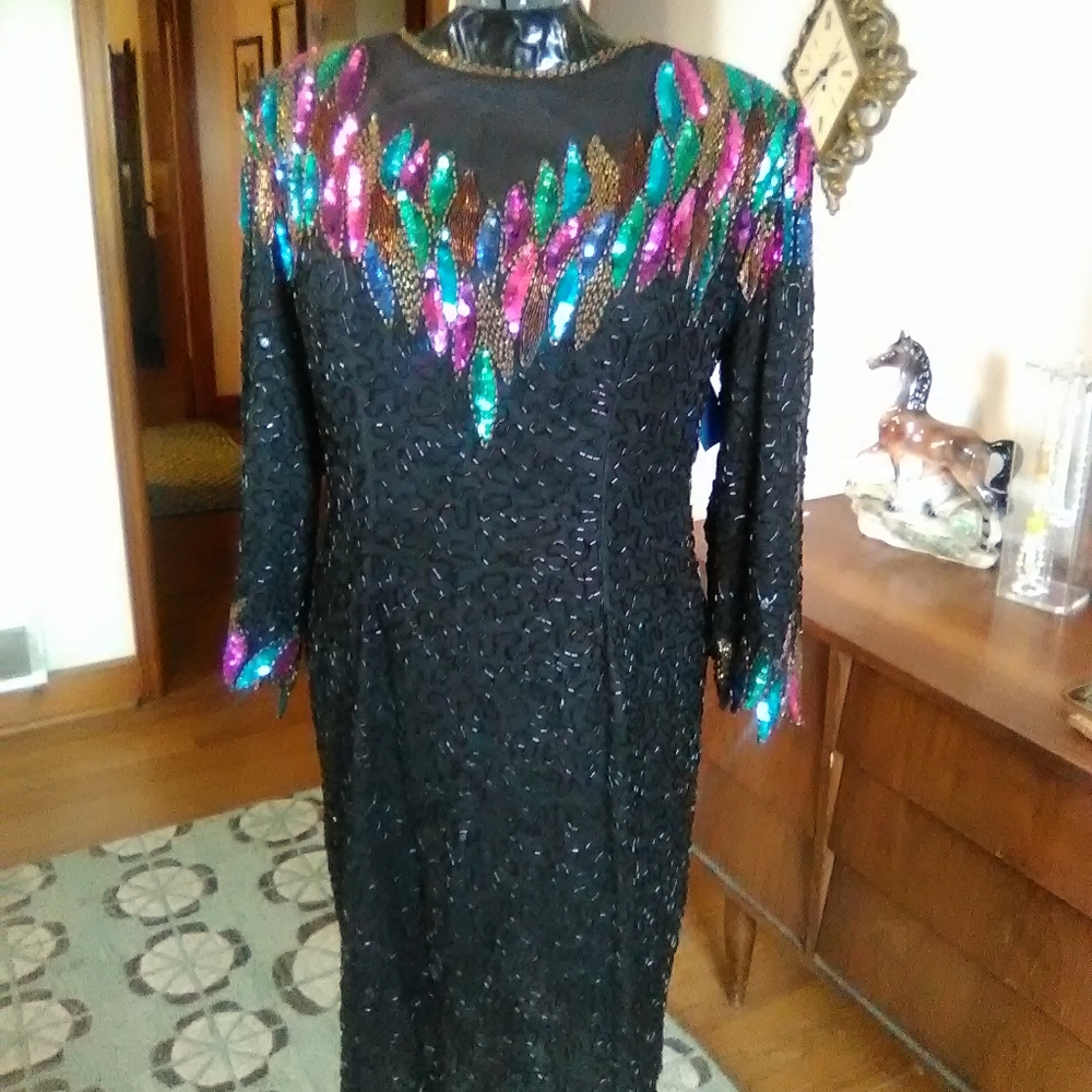 Vintage 80s cocktail dress